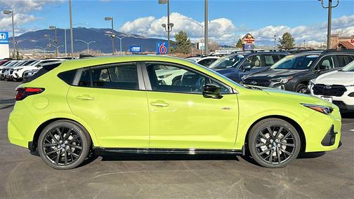 Citron Yellow Pearl 2026 Subaru Impreza RS