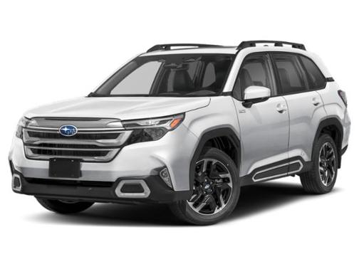 Crystal White Pearl 2026 Subaru Forester Hybrid Limited
