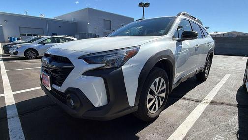 Crystal White Pearl 2025 Subaru Outback Premium