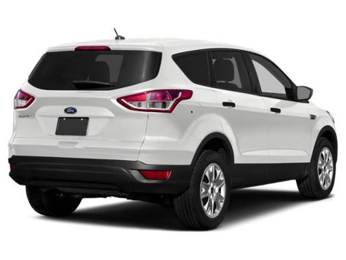 White Platinum Metallic Tri-Coat 2015 Ford Escape Titanium
