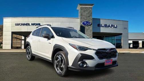 Crystal White Pearl 2026 Subaru Crosstrek Hybrid Base