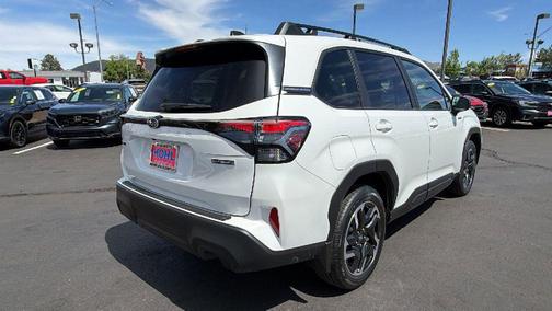 Crystal White Pearl 2026 Subaru Forester Hybrid Premium