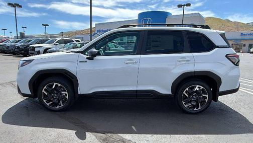Crystal White Pearl 2026 Subaru Forester Hybrid Premium