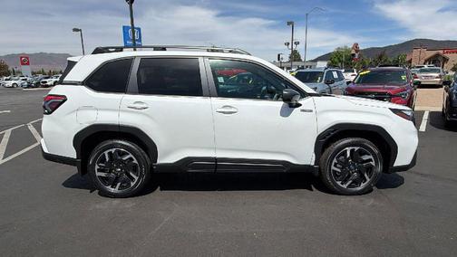 Crystal White Pearl 2026 Subaru Forester Hybrid Premium