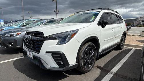 Crystal White Pearl 2024 Subaru Ascent Onyx Edition Limited 7-Passenger