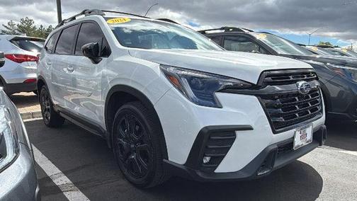 Crystal White Pearl 2024 Subaru Ascent Onyx Edition Limited 7-Passenger