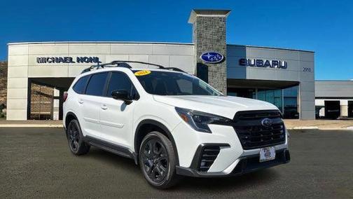 Crystal White Pearl 2024 Subaru Ascent Onyx Edition Limited 7-Passenger