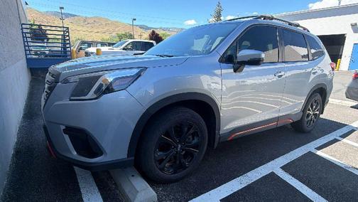 Ice Silver Metallic 2023 Subaru Forester Sport