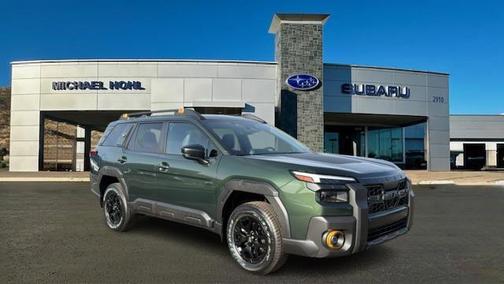 Deep Emerald Green Pearl 2026 Subaru Outback Wilderness SUV