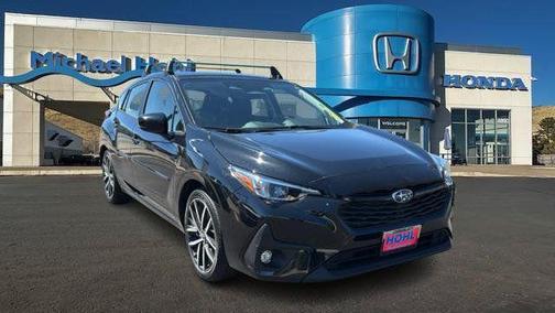 Crystal Black Silica 2024 Subaru Impreza Sport