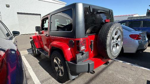 Firecracker Red Clearcoat 2017 Jeep Wrangler Sahara