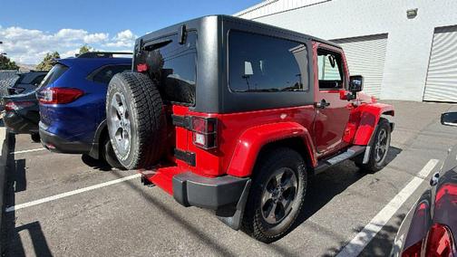 Firecracker Red Clearcoat 2017 Jeep Wrangler Sahara