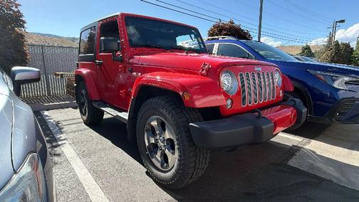 Firecracker Red Clearcoat 2017 Jeep Wrangler Sahara