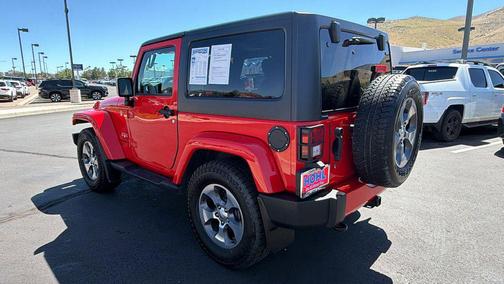 Firecracker Red Clearcoat 2017 Jeep Wrangler Sahara