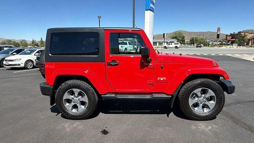 Firecracker Red Clearcoat 2017 Jeep Wrangler Sahara
