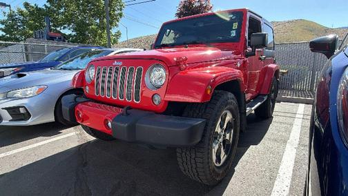 Firecracker Red Clearcoat 2017 Jeep Wrangler Sahara