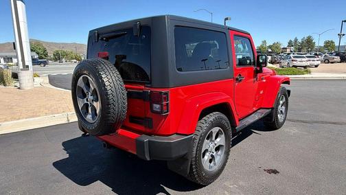Firecracker Red Clearcoat 2017 Jeep Wrangler Sahara