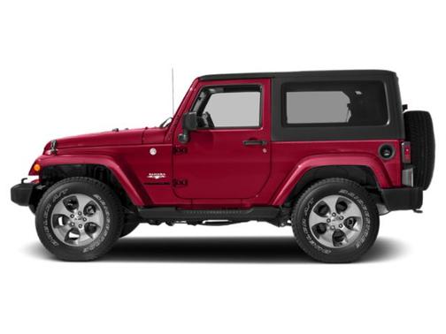 Firecracker Red Clearcoat 2017 Jeep Wrangler Sahara