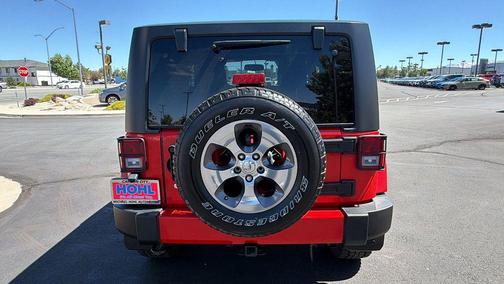 Firecracker Red Clearcoat 2017 Jeep Wrangler Sahara