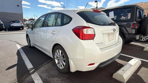 Satin White Pearl 2013 Subaru Impreza 2.0i Premium