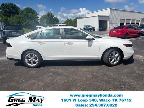 Platinum White Pearl 2026 Honda Accord LX