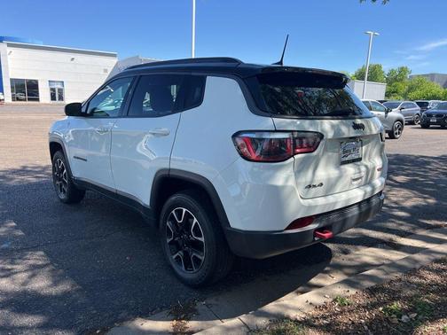 White Clearcoat 2020 Jeep Compass Trailhawk