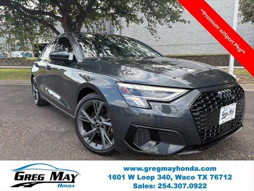 Manhattan Gray Metallic 2024 Audi A3 40 Premium