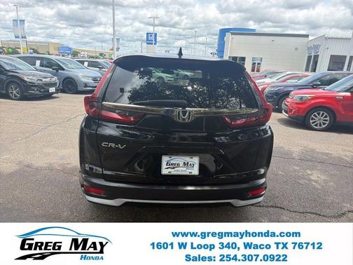 Crystal Black Pearl 2021 Honda CR-V EX