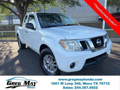 Glacier White 2019 Nissan Frontier SV-I4