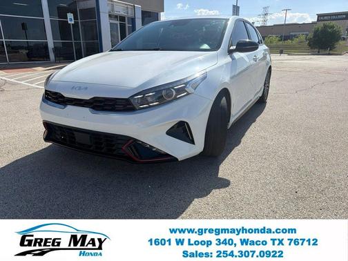 Snow White Pearl 2023 Kia Forte GT-Line