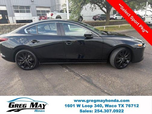 Jet Black 2025 Mazda Mazda3 FWD w/Select Package