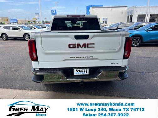 Summit White 2025 GMC Sierra 1500 SLT