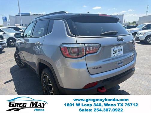 Billet Silver Metallic Clearcoat 2020 Jeep Compass Trailhawk