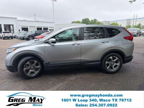 Lunar Silver Metallic 2019 Honda CR-V EX-L