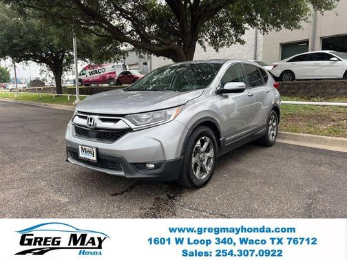Lunar Silver Metallic 2019 Honda CR-V EX-L