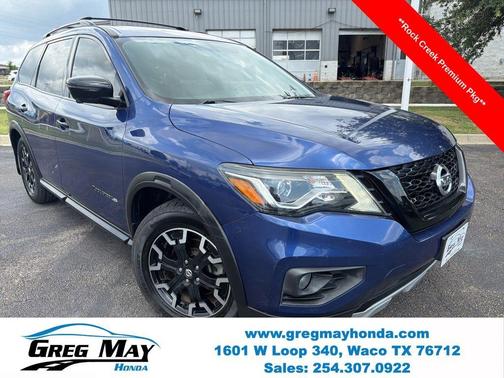 Caspian Blue 2019 Nissan Pathfinder SL