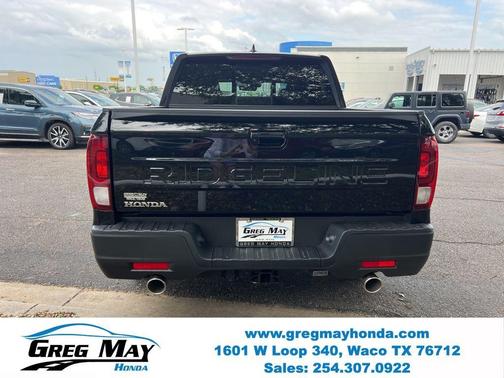 Crystal Black Pearl 2026 Honda Ridgeline RTL