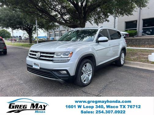 Reflex Silver Metallic 2019 Volkswagen Atlas 3.6L SE w/Technology