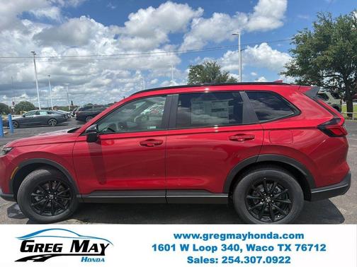 Radiant Red Metallic 2026 Honda CR-V Hybrid Sport-L