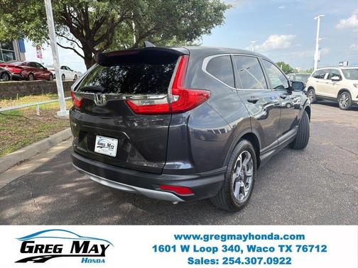Gunmetal Metallic 2018 Honda CR-V EX-L