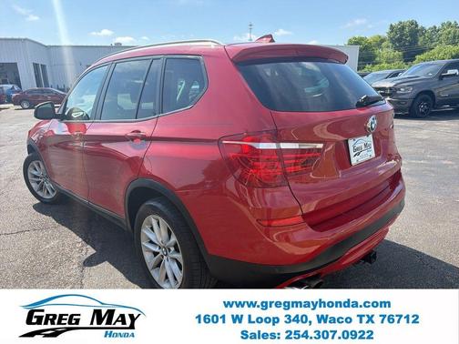 Melbourne Red Metallic 2017 BMW X3 sDrive28i