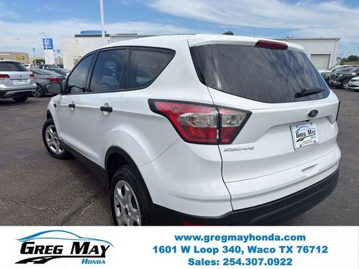 Oxford White 2018 Ford Escape S