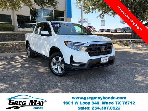 Platinum White Pearl 2025 Honda Ridgeline RTL