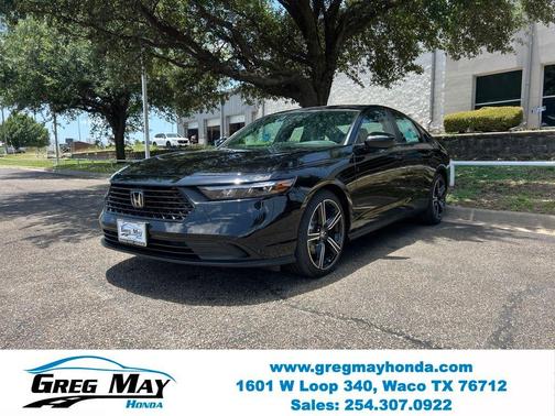 Crystal Black Pearl 2026 Honda Accord Hybrid Sport