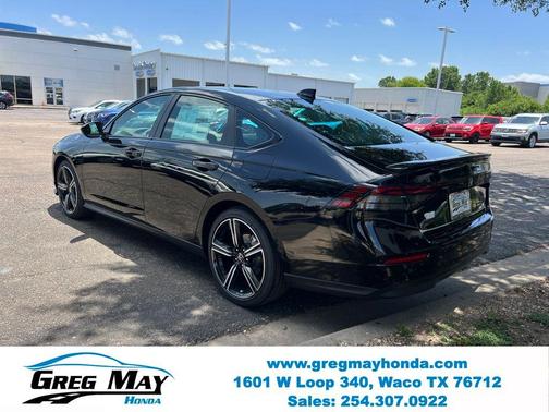 Crystal Black Pearl 2026 Honda Accord Hybrid Sport