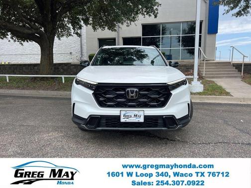 Platinum White Pearl 2026 Honda CR-V Hybrid Sport