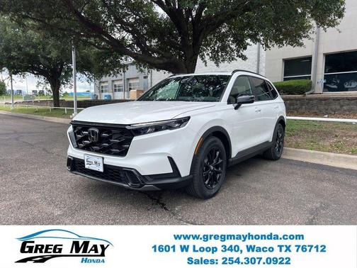 Platinum White Pearl 2026 Honda CR-V Hybrid Sport