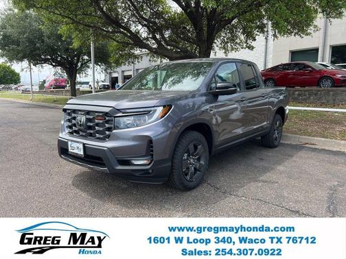Modern Steel Metallic 2026 Honda Ridgeline TrailSport