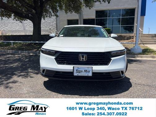 Platinum White Pearl 2026 Honda Accord Hybrid Touring