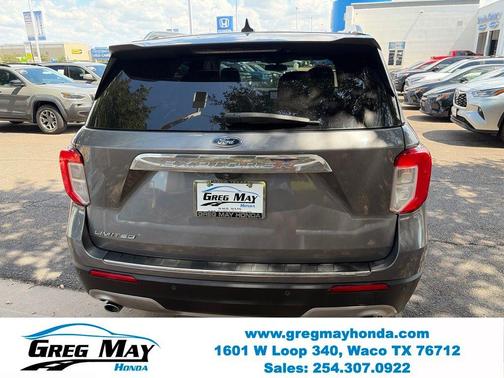 Carbonized Gray Metallic 2021 Ford Explorer Limited